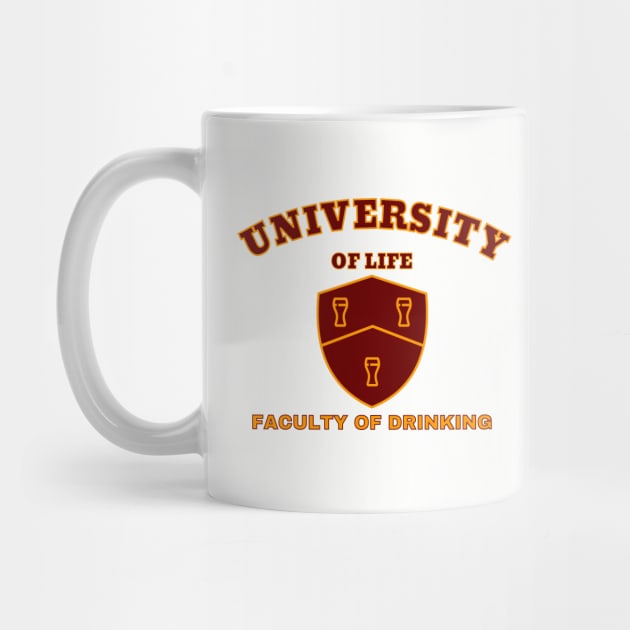 University of Life. Faculty of Drinking by McNutt